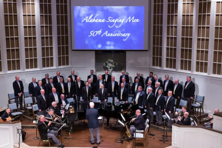 Alabama Singing Men performing